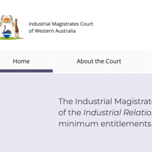 Industrial Magistrates Court of Western Australia