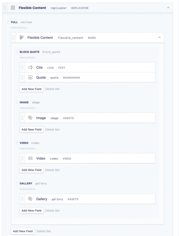 FlexibleContentReplicator