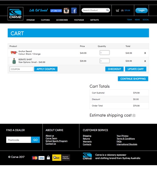 ecommerce checkout example